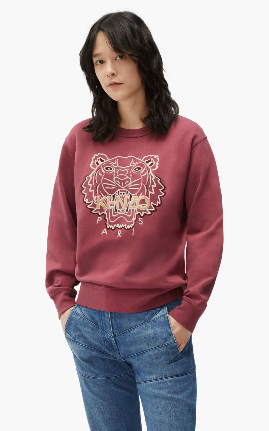 Kenzo Tiger Ženska Puloverji Črna SI-6838726